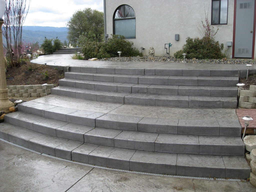 Stamped concretestairsJamison 2 Surface Solutions Concrete SF Bay